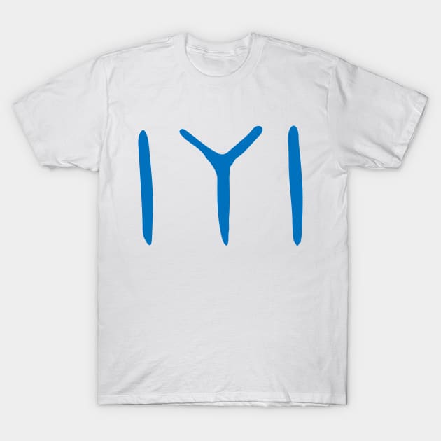 Blue Kayi Tribe Flag Symbol from Dirilis/Resurrection Ertugrul T-Shirt by TerrificTees